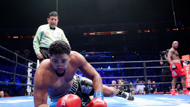 Breazeale picked himself up to beat Amir Mansour