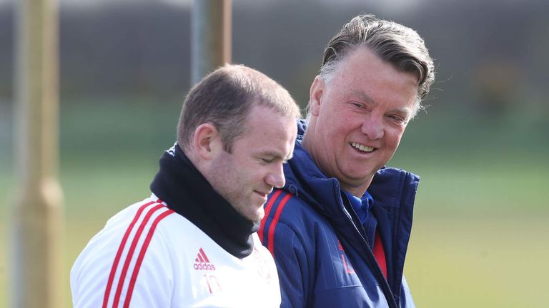 Louis Van Gaal made a big impression on Wayne Rooney