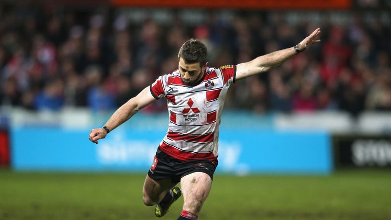 Greig Laidlaw starred for Gloucester with the boot