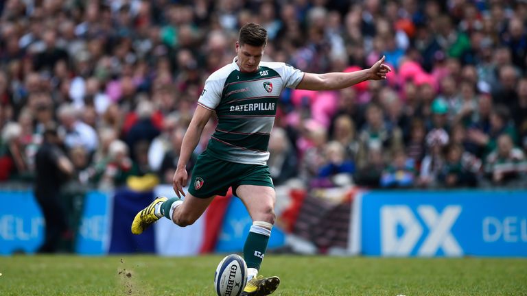 Freddie Burns slots a penalty for the Tigers