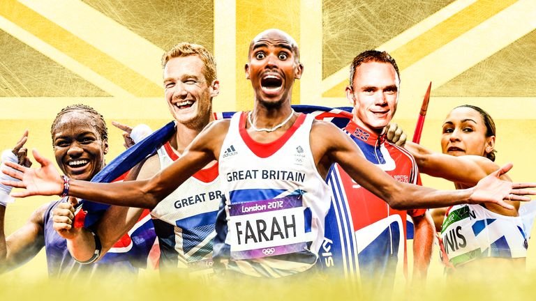 Britain's stars gunning for gold at the Olympics in Rio
