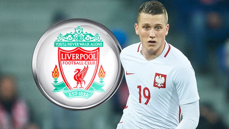 Udinese midfielder Piotr Zielinski has been linked with a move to Liverpool next season