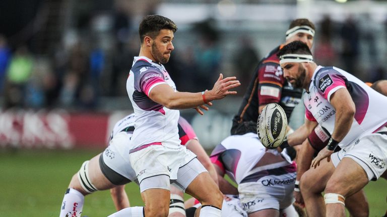 Ospreys scrum-half Rhys Webb delivered an eye-catching performance