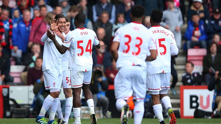 Firmino scored the opening goal of the game