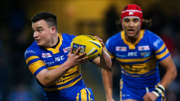Leeds' Jordan Lilley stood out for his side