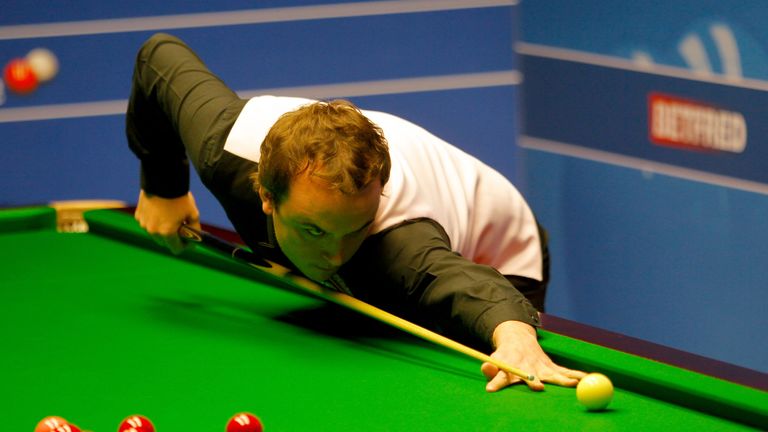 Sam Baird advanced to round two at the Crucible