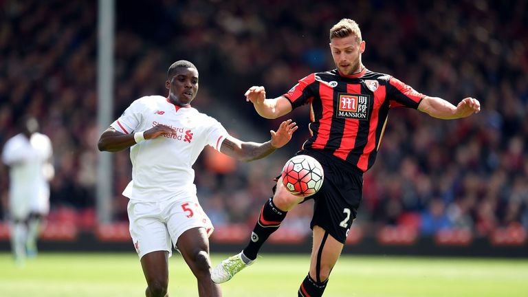 Sheyi Ojo and Simon Francis tangle