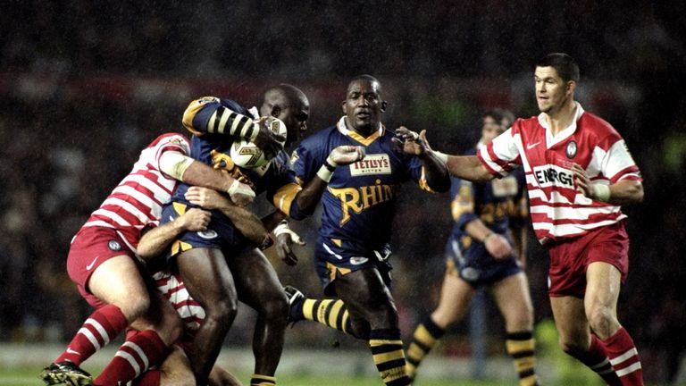 Leeds played Wigan in the 1998 Super League Grand Final