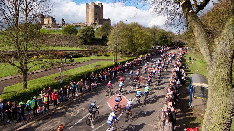 Stage two took the riders from Otley to Doncaster (Picture: SWpix.com)