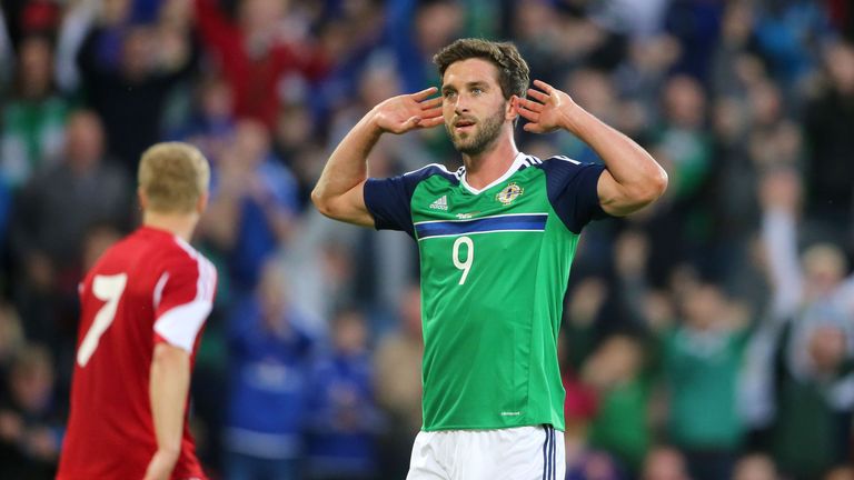 Will Grigg's on fire - and he's made the cut for Northern Ireland