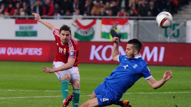 Former West Brom and Fulham midfielder Zoltan Gera features in Hungary's squad