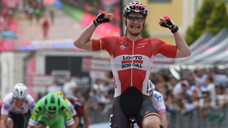 Andre Greipel won stage five
