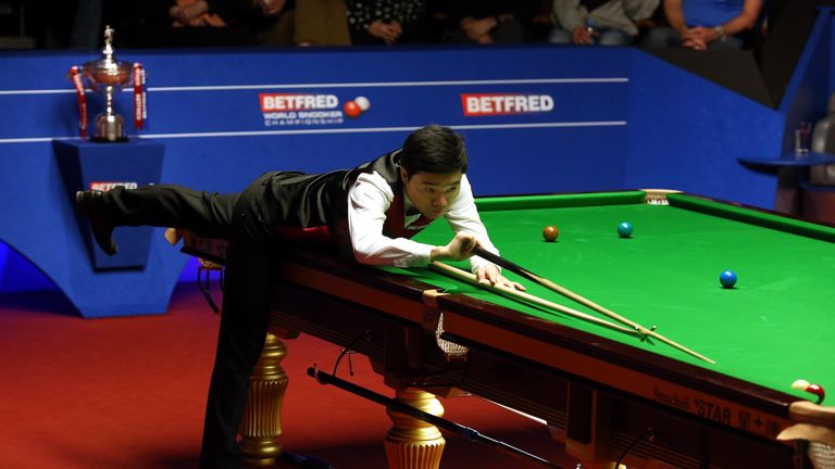 Ding Junhui hit back after a slow start in the World final