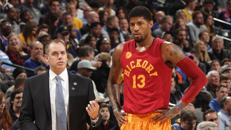 Frank Vogel spent five seasons as coach of the Pacers