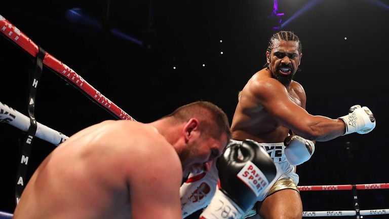 Haye has dispatched his two comeback foes quickly