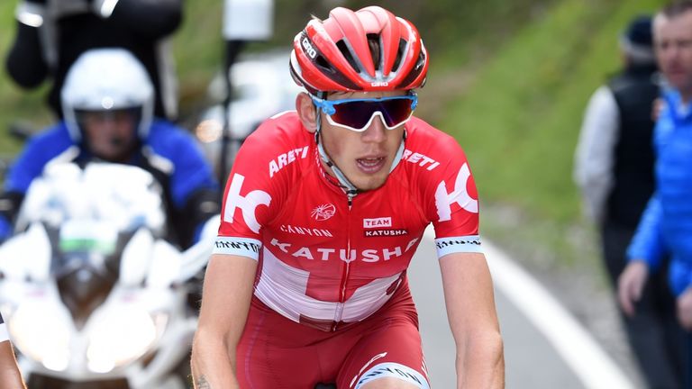 Ilnur Zakarin's hopes of overall victory appear to be over