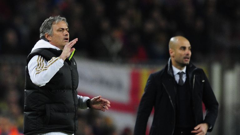 Mourinho and Pep Guardiola locked horns in La Liga