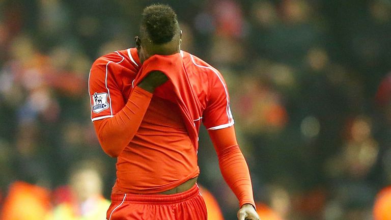 Balotelli did not settle at Liverpool