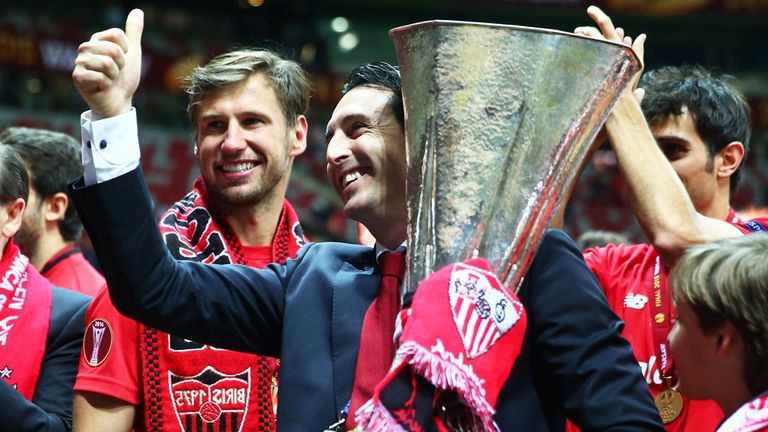 Emery is bidding for his fourth Europa League triumph as a manager