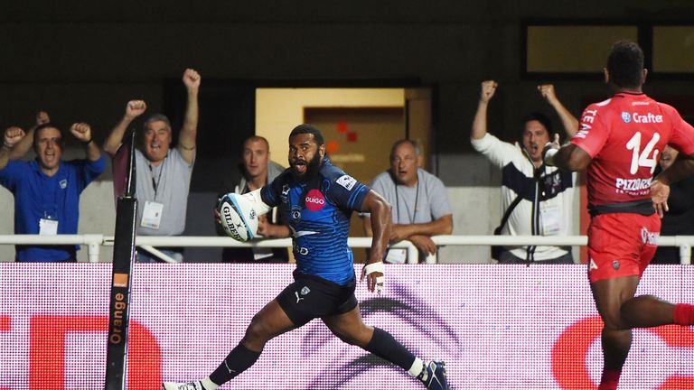 Timoci Nagusa scored twice as Montpellier defeated Toulon