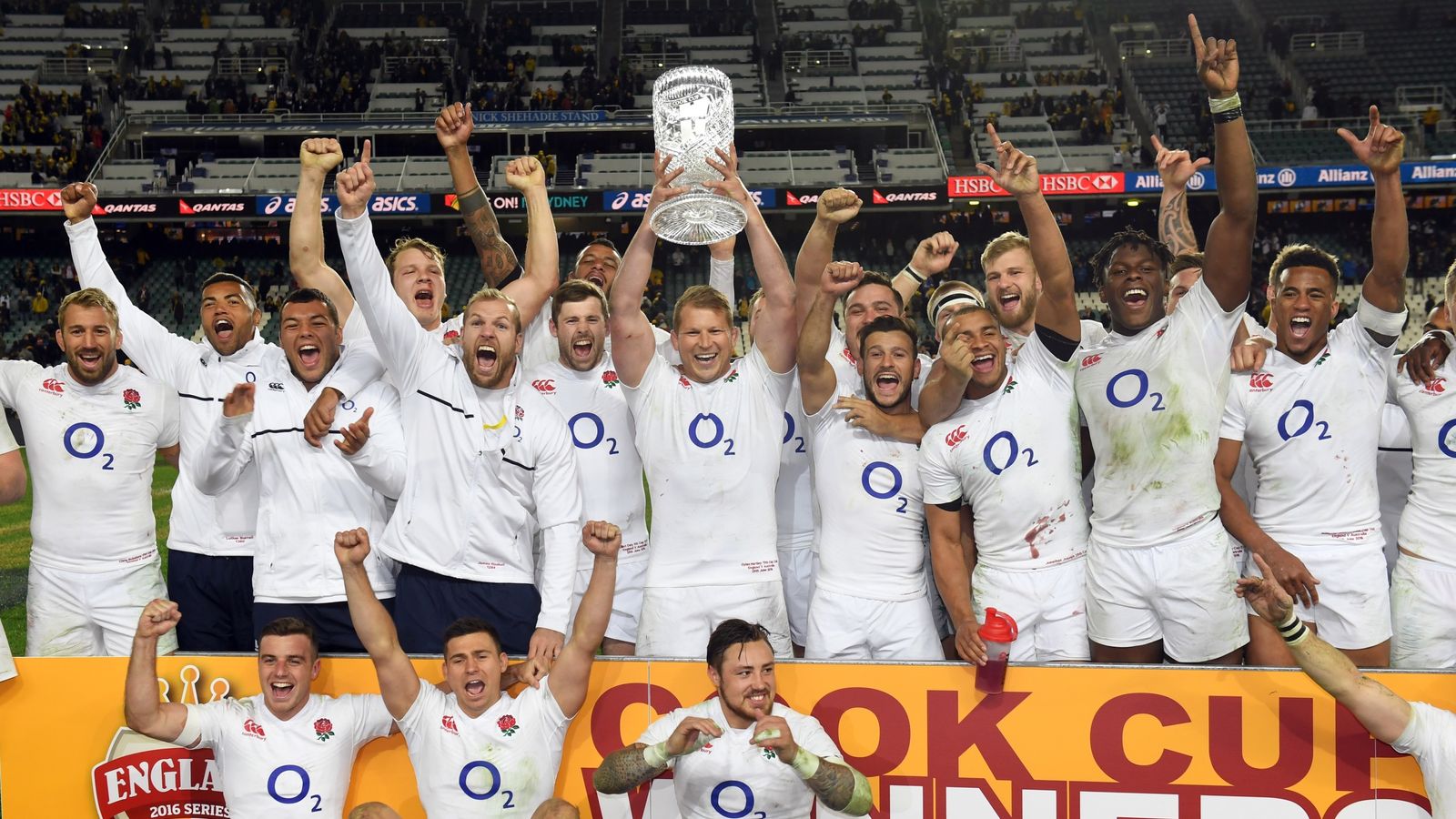 England Trophy Celebration 3490189 