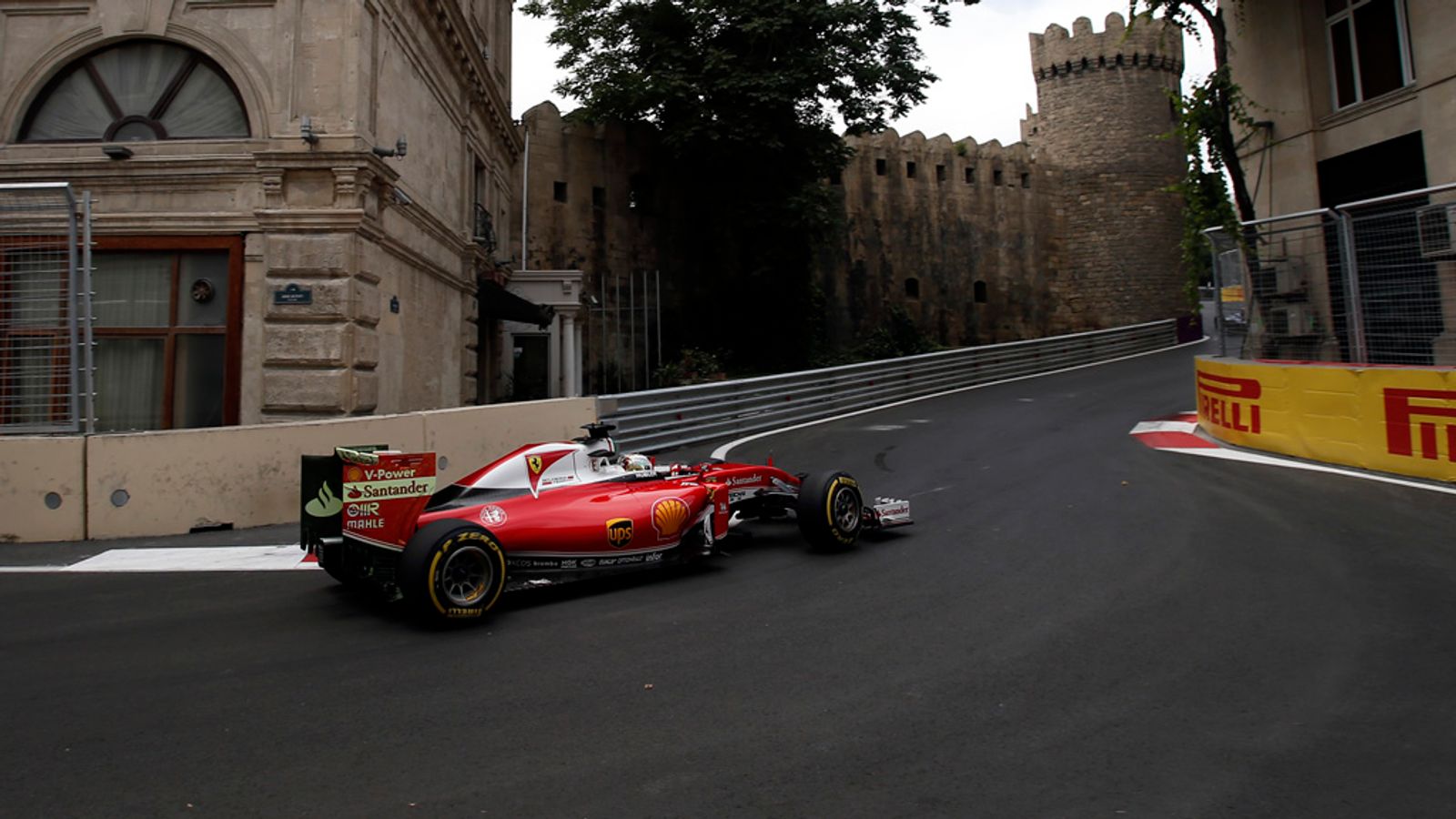 Baku City Circuit lap onboard with Ferrari's Sebastian ...