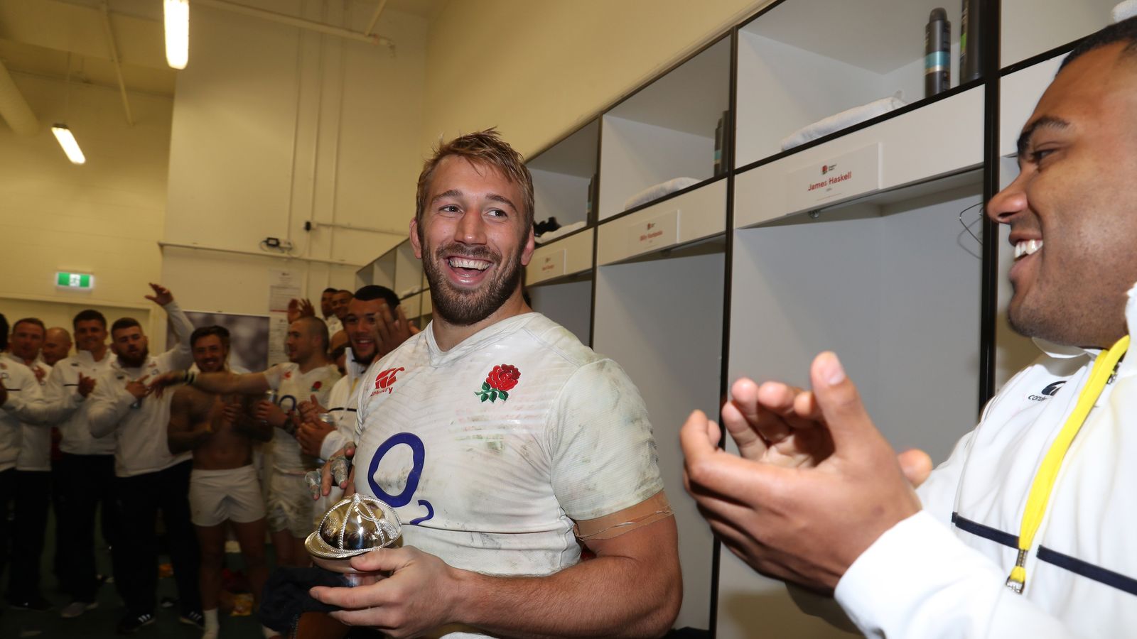 England's Chris Robshaw over 'tough' World Cup misery.