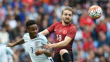 Image of Caner Erkin (right) will move to Inter Milan this summer