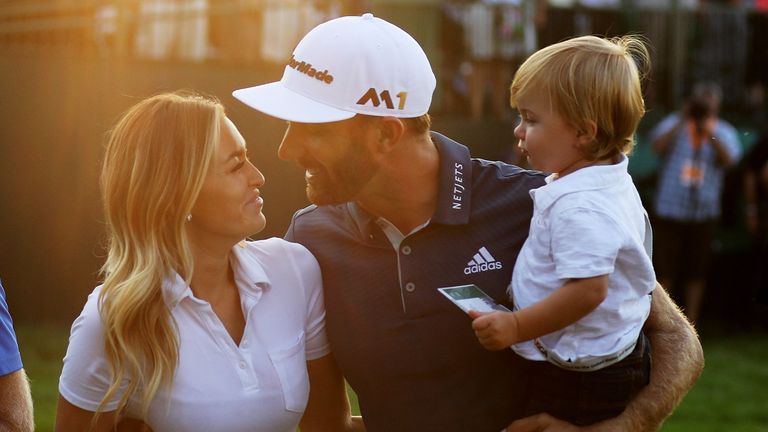 Dustin Johnson says his tight family unit gave him the mental strength to win this year's  US Open