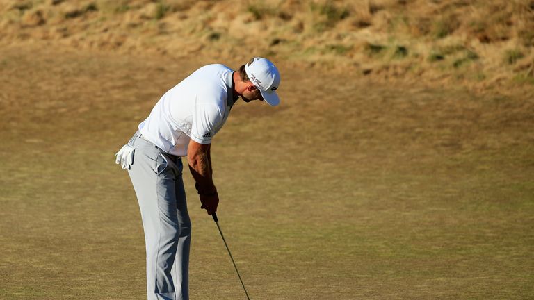 Johnson suffered heart-break at last year's US Open when he had an eagle putt to win the tournament and ended up three-putting from 12 feet to lose by one shot to Jordan Spieth