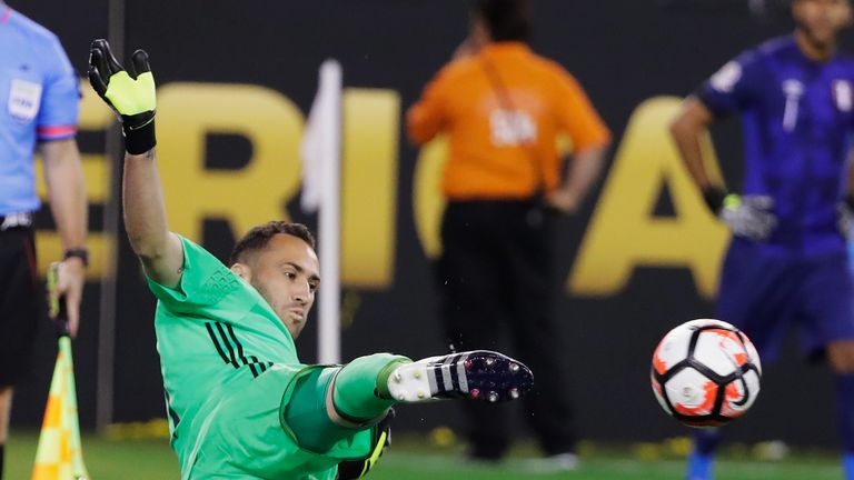 Ospina made a vital save during the shootout