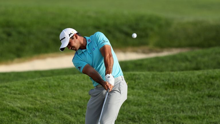 Jason Day was struggling to make the cut early on day three, but he's now just six off the lead