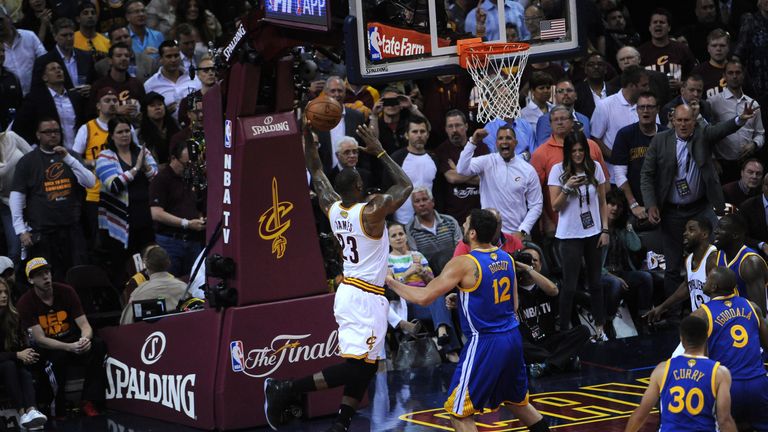 Having lost by more than 30 points in Game Two, Cleveland rallied to win by more than 30 in Game Three