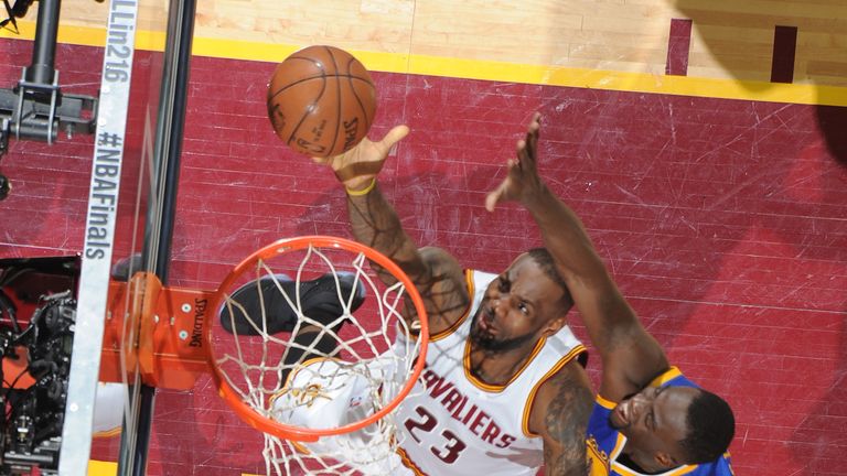 LeBron James was a dominant force for Cleveland in Game Three