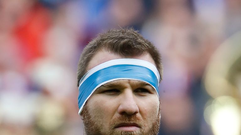 Italy prop Lorenzo Cittadini scored a try