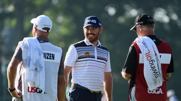 Louis Oosthuizen was delighted with his second round 65