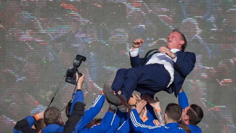 Northern Ireland qualified for Euro 2016 under O'Neill