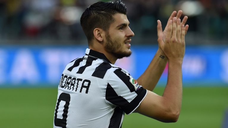 Alvaro Morata scored 25 goals in two seasons with Juventus