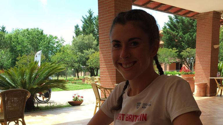Olivia gearing towards the Rio Paralympics with less than two months to go