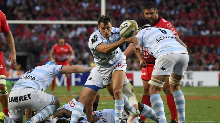 Wing Juan Imhoff  stepped into the role of scrum-half for Racing 92.