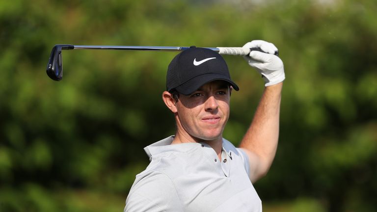 McIlroy lies 11 strokes off the clubhouse lead