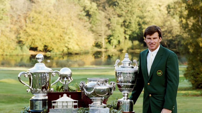 Sir Nick Faldo was a prolific winner in his career. Here's his impressive haul from 1989