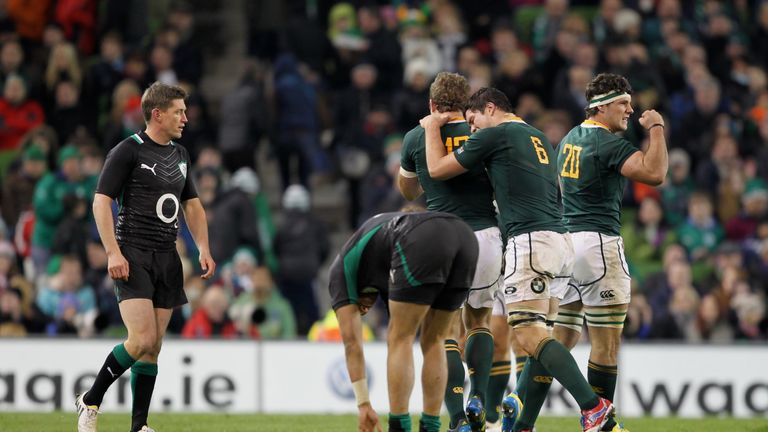 South Africa v Ireland: The past five battles | Rugby Union News | Sky ...