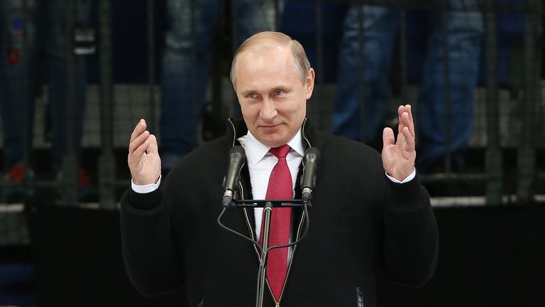 Vladimir Putin has called the decision 'unjust and unfair'