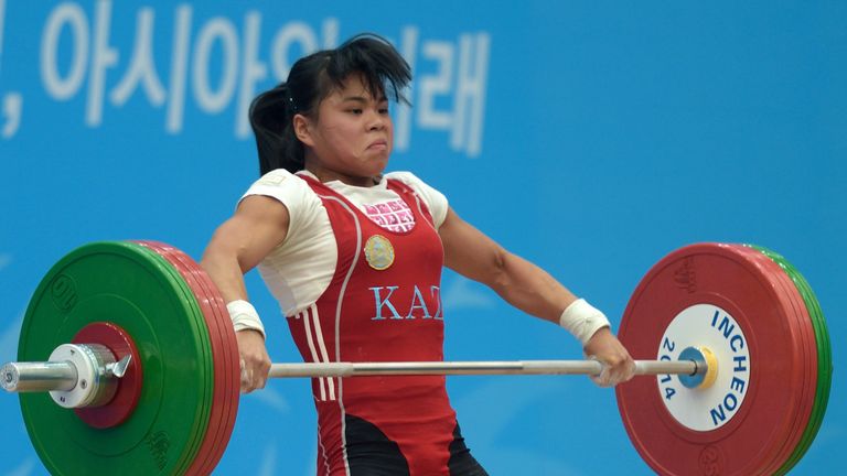 Kazakhstan's Zulfiya Chinshanlo has also tested positive