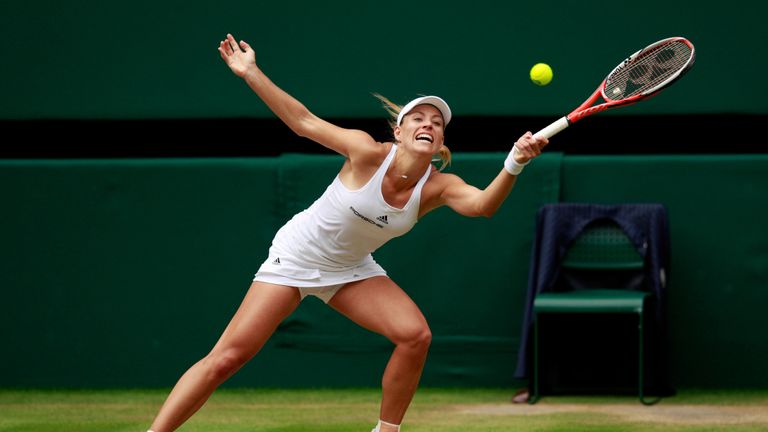 Angelique Kerber couldn't repeat her Australian Open win