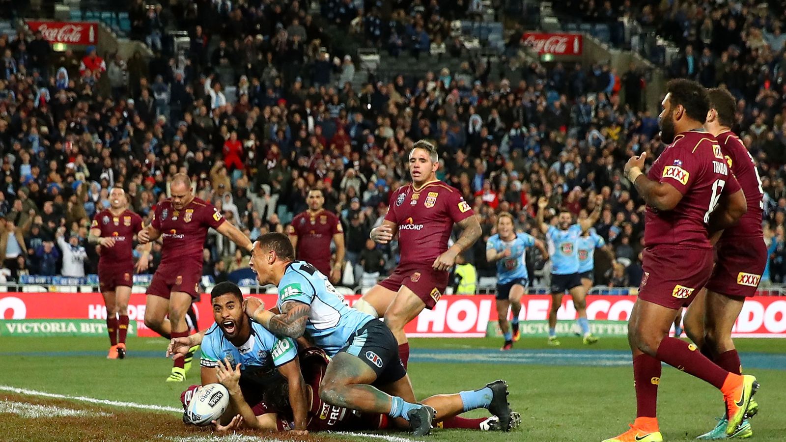 NSW 18 14 Queensland Match Report & Highlights