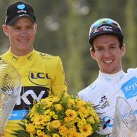Chris Froome (left) and Adam Yates (right) both excelled at the Tour de France