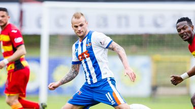 Image of Kallum Higginbotham has signed for Dunfermline after leaving Kilmarnock