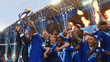 Leicester's Premier League win means they are in pot one